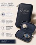 Griffith Two-Pouch Travel Watch Case – Saffiano Leather image 0